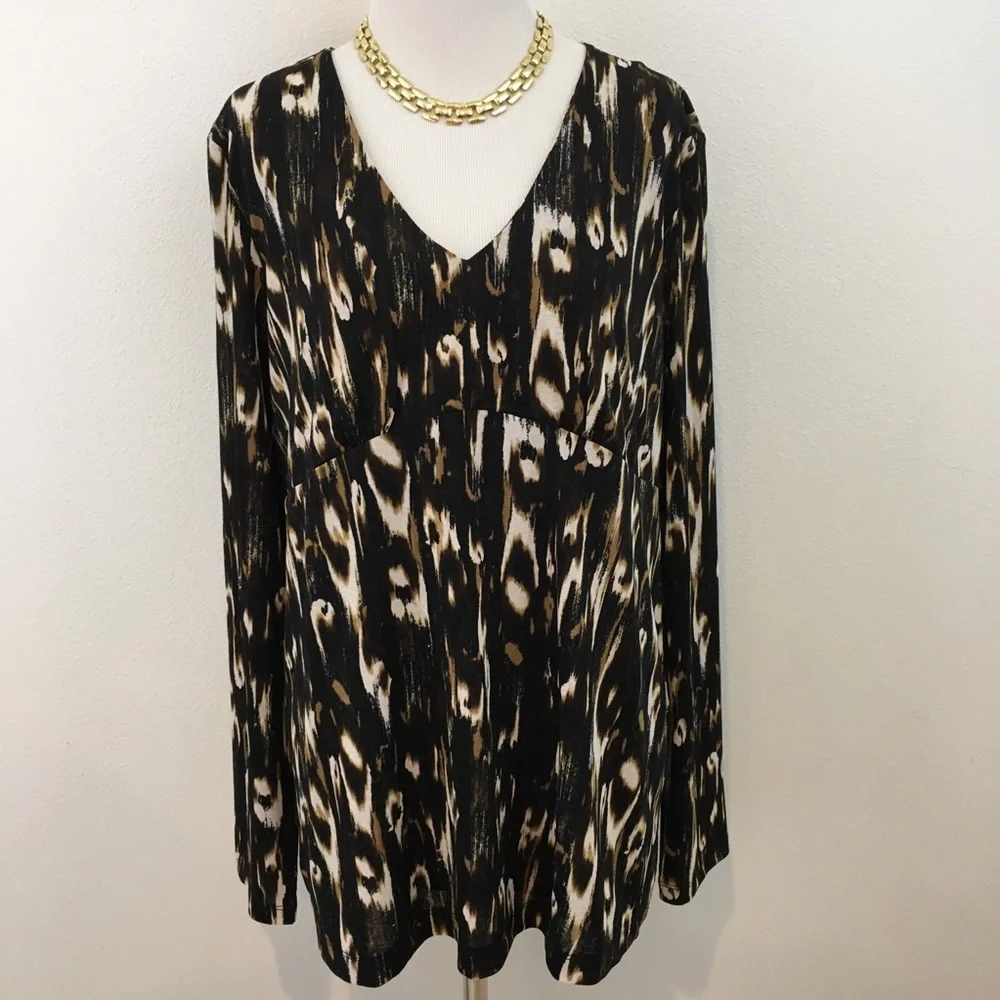 Dana Buchman | Long Sleeve Blouse - Picture 3 of 10